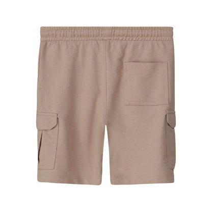 Boys Trackie Shorts Biscuit