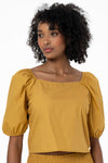 Puff Sleeve Top Amber