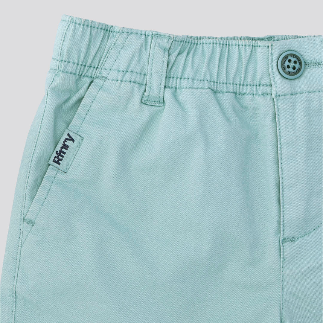 Boys Chino Shorts Aqua