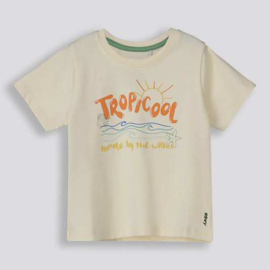 Girls Statement Tee Yellow