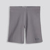 Girls Ribbed Cycle Shorts Charcoal