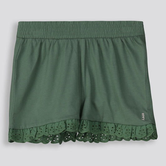 Girls Shorts Green