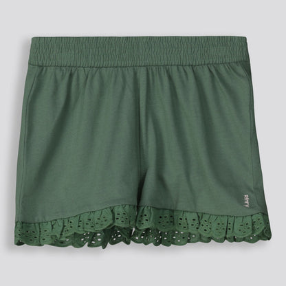 Girls Shorts Green