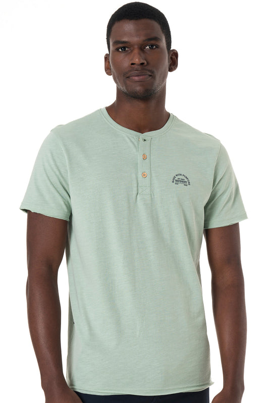 Henley T-Shirt Sage