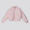 Girls Bomber Jacket Light Pink