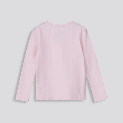 Girls Long Sleeve Tee Pink
