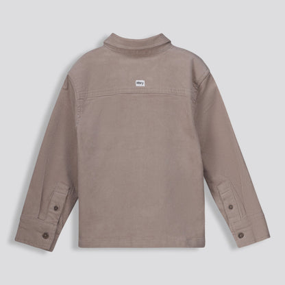 Boys Corduroy Shirt Taupe