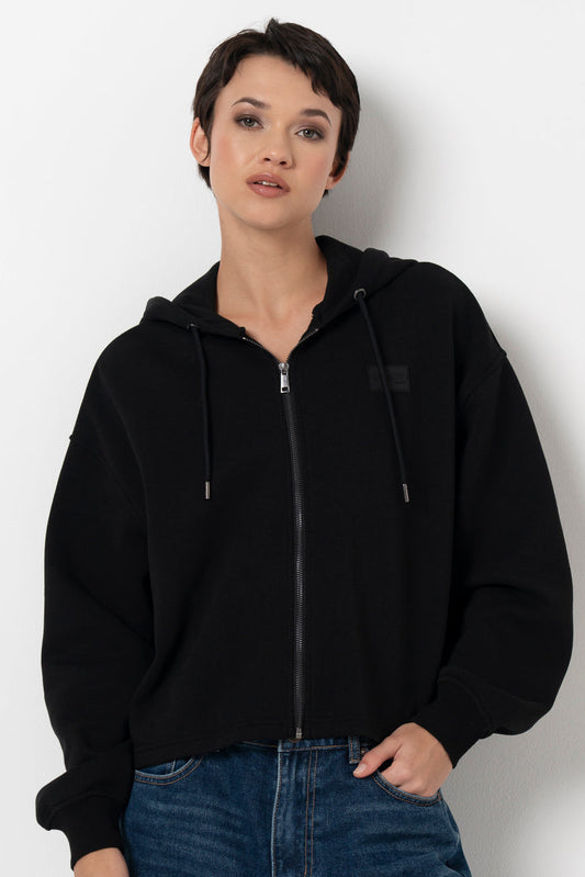 Premium Zip Up Hoodie Black