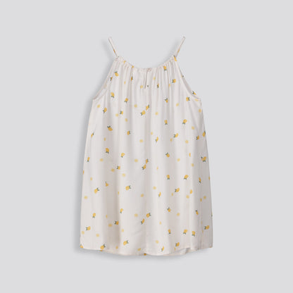Girls Short Dress Stone