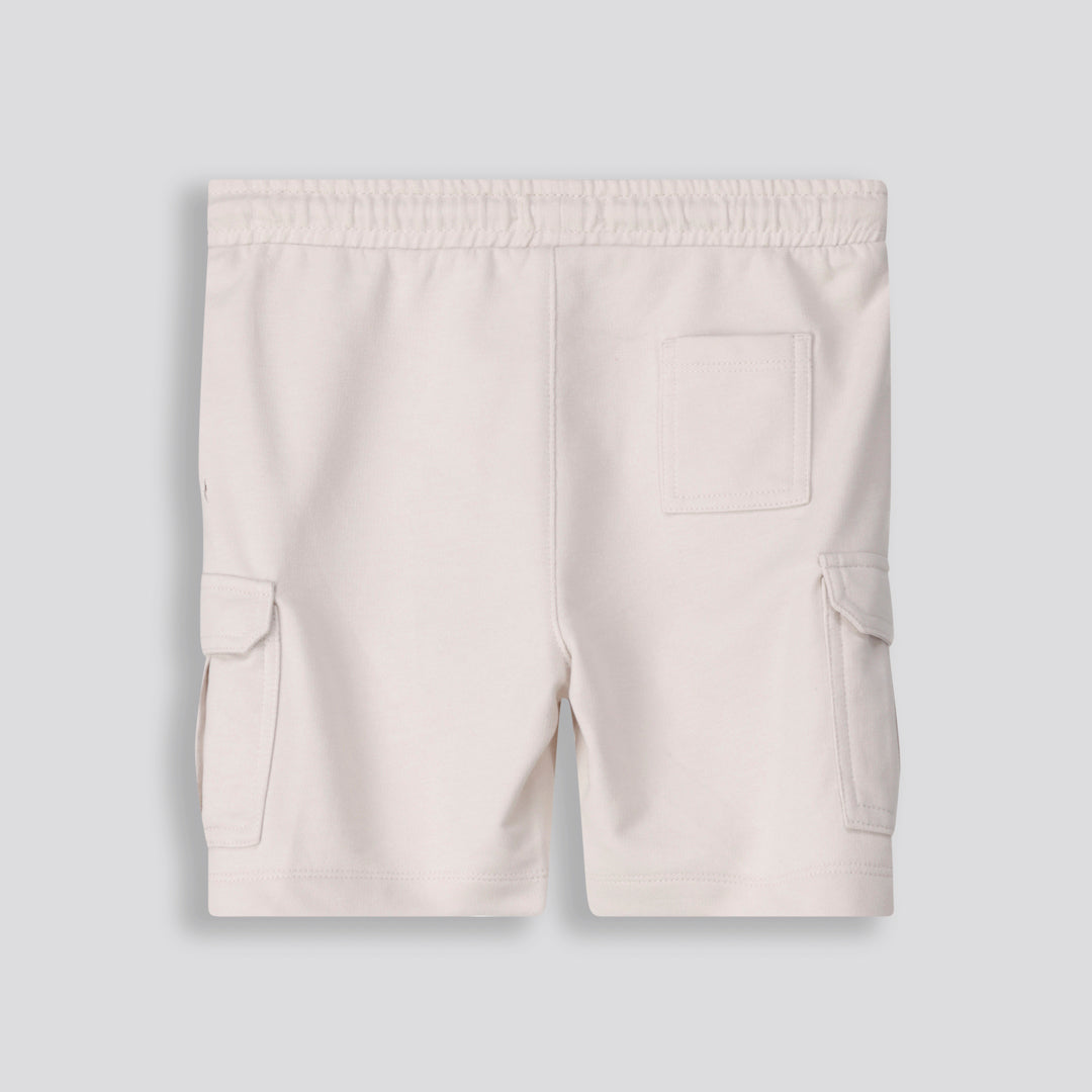 Boys Trackie Shorts Cement