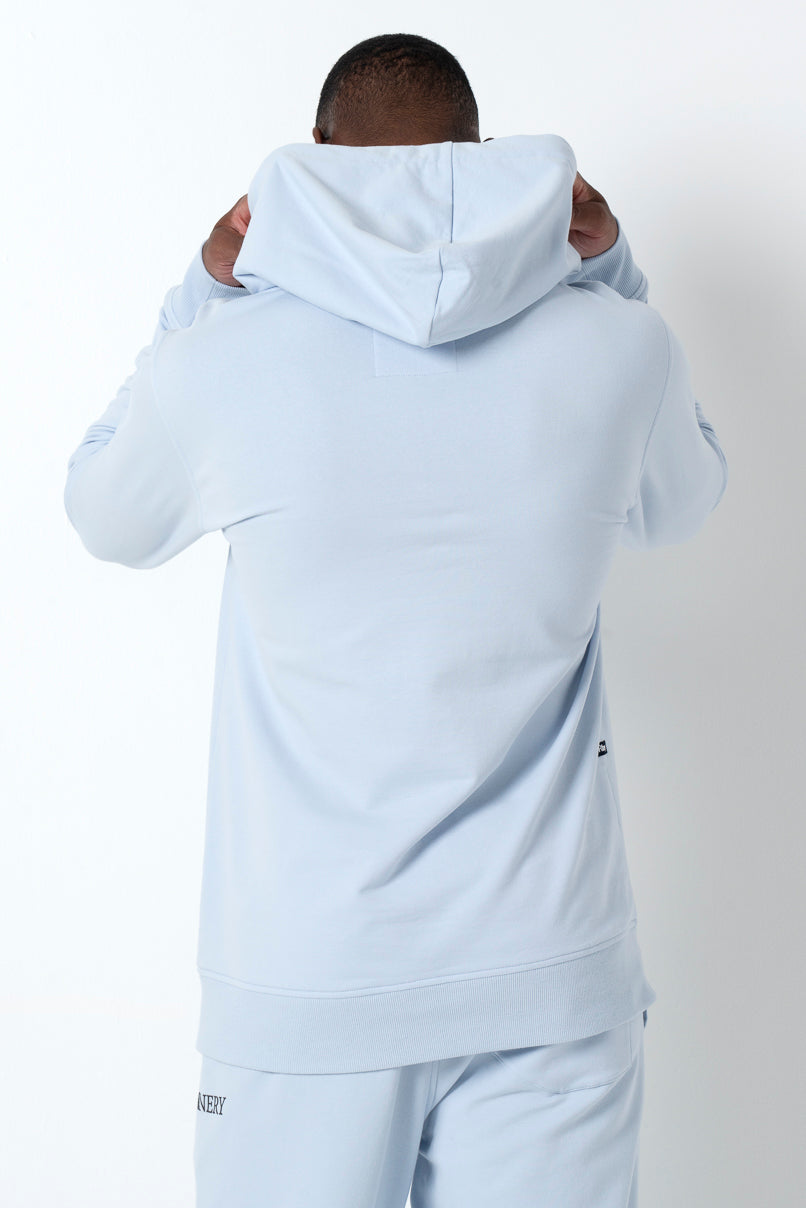 Pocket Hoodie Light Blue