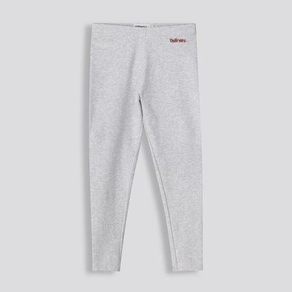 Girls Ribbed Leggings Ice Mel