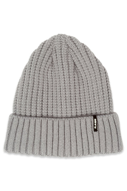 Ribbed Beanie Grey
