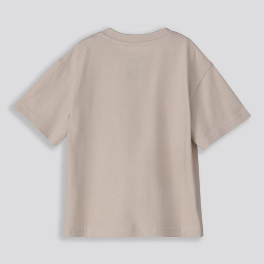 Boys Oversized Tee Charcoal