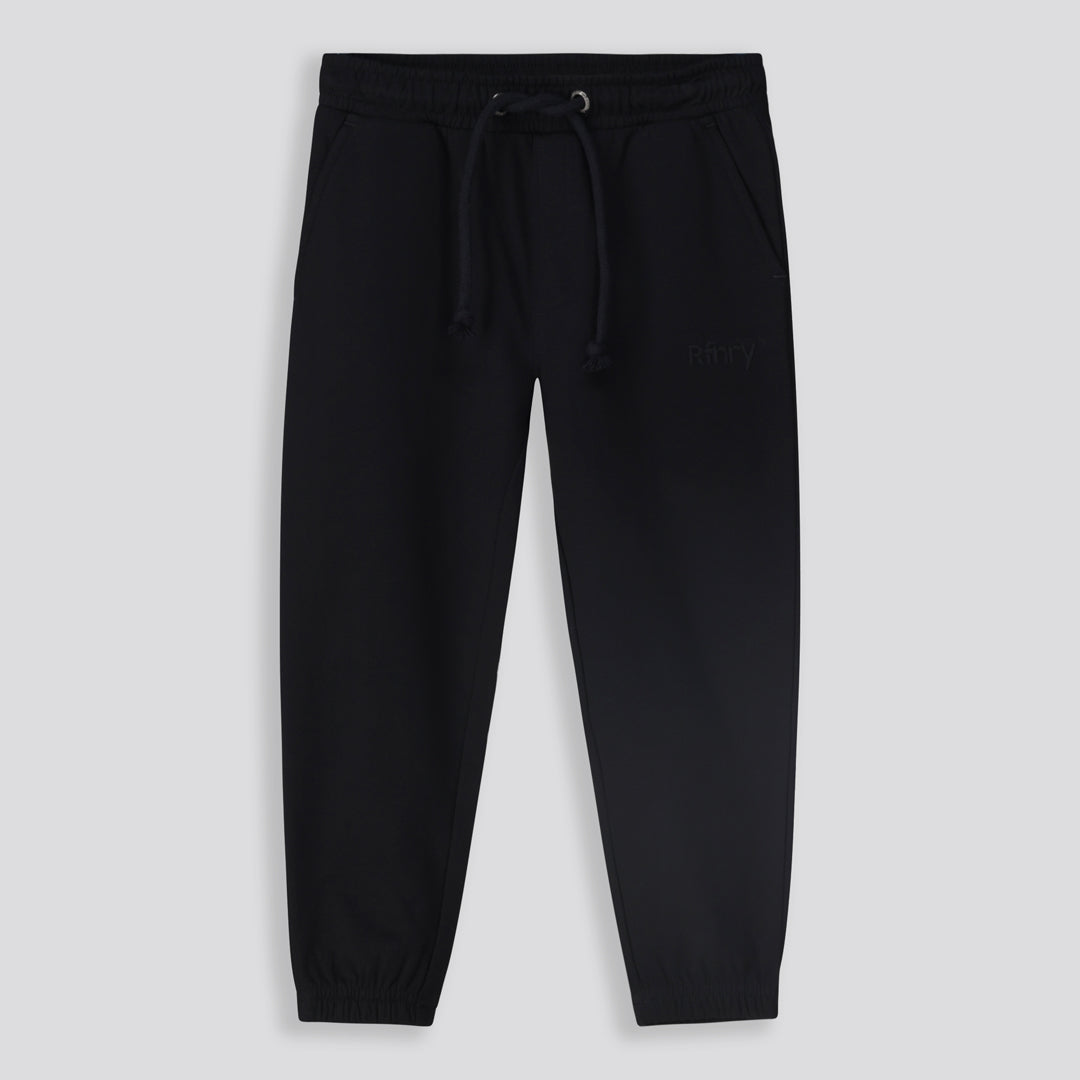 Kids Statement Track Pants Charcoal