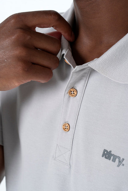 Pique Golfer Light Grey