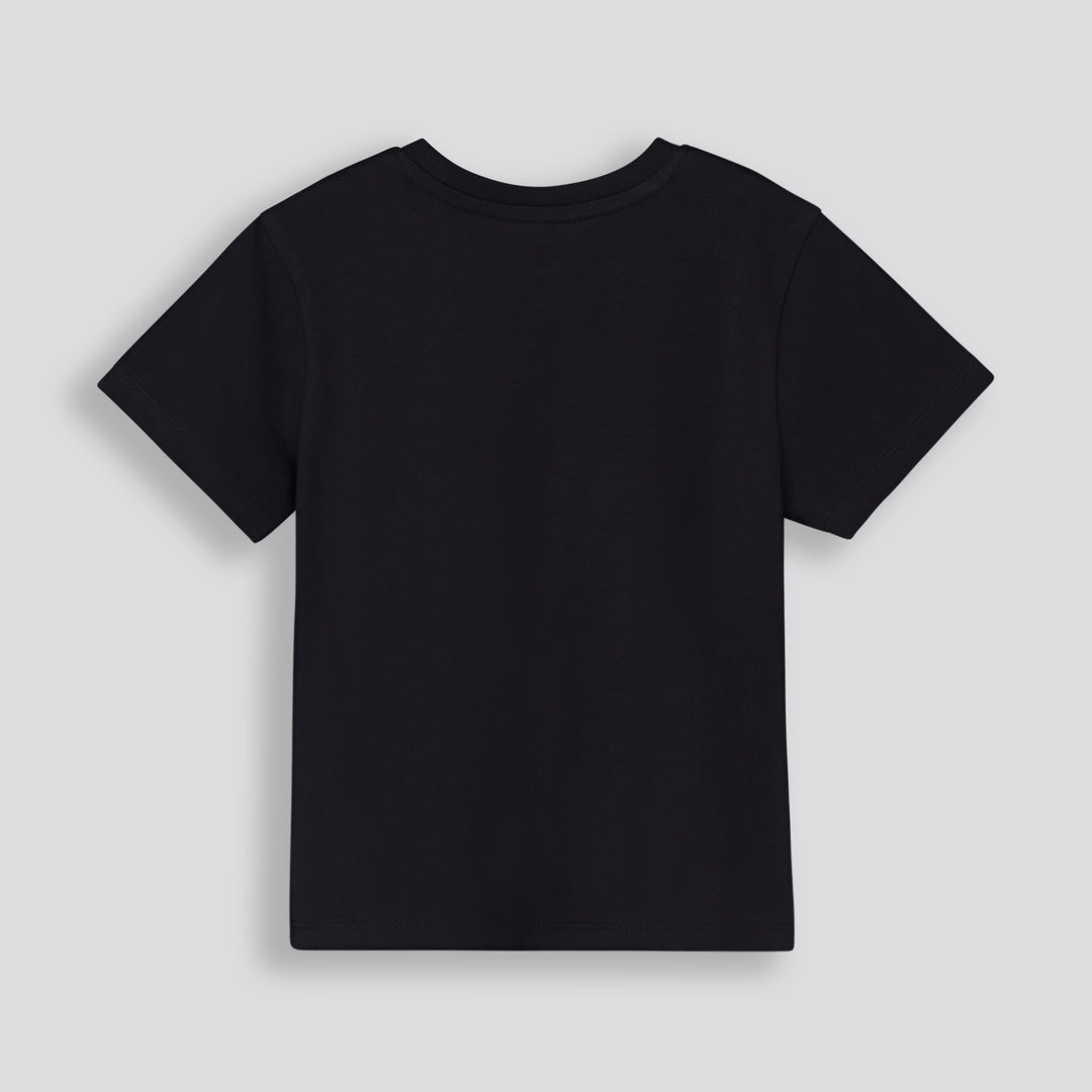 Girls Graphic Tee Black