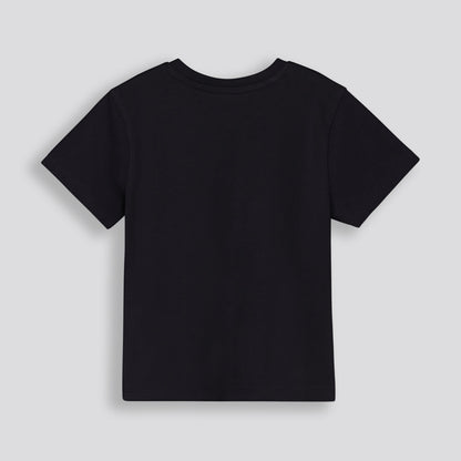 Girls Graphic Tee Black