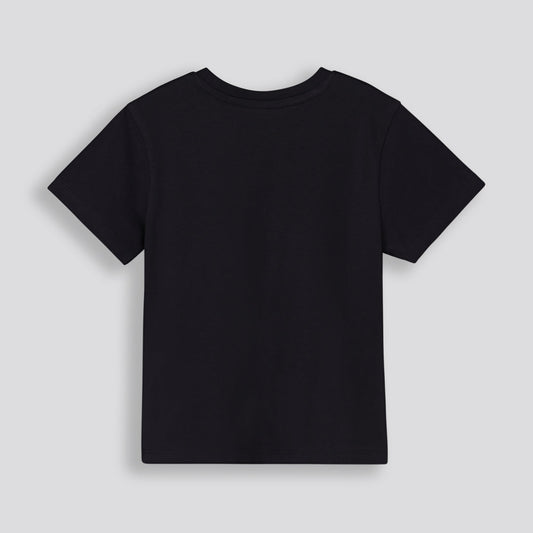 Girls Graphic Tee Black