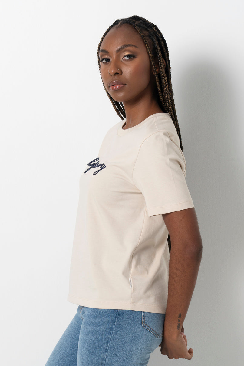 Slim Fit T-Shirt Stone