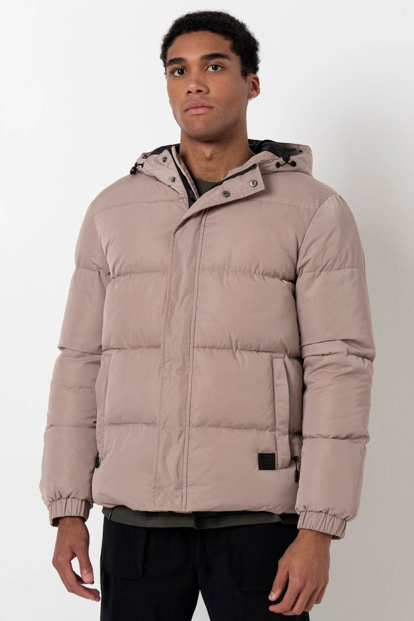 Puffer Jacket Taupe