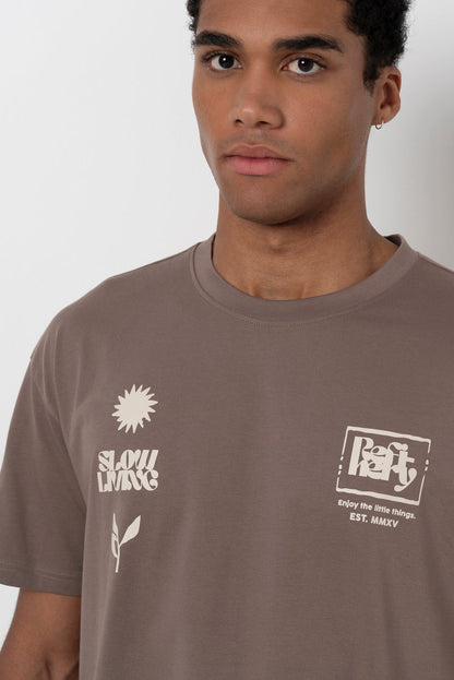 Graphic T-Shirt Brown