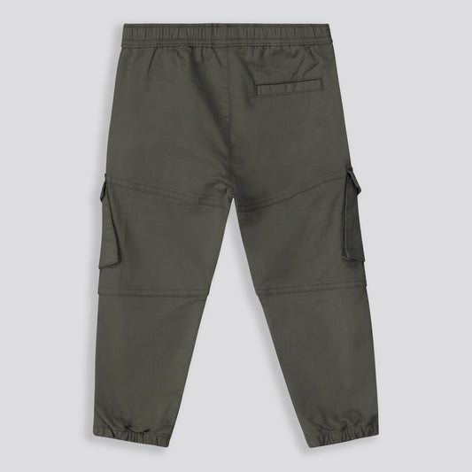 Boys Cargo Pants Black