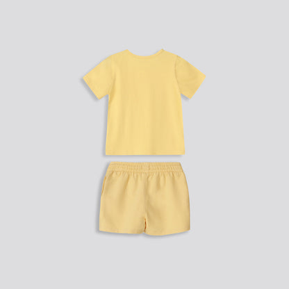 Girls Crewneck Tee Yellow