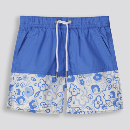 Boys Pool Shorts Cobalt