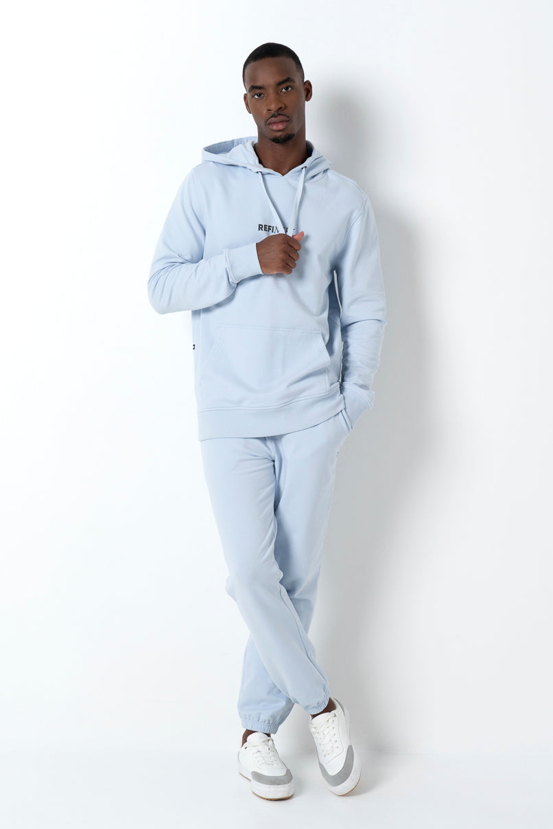 Pocket Hoodie Light Blue