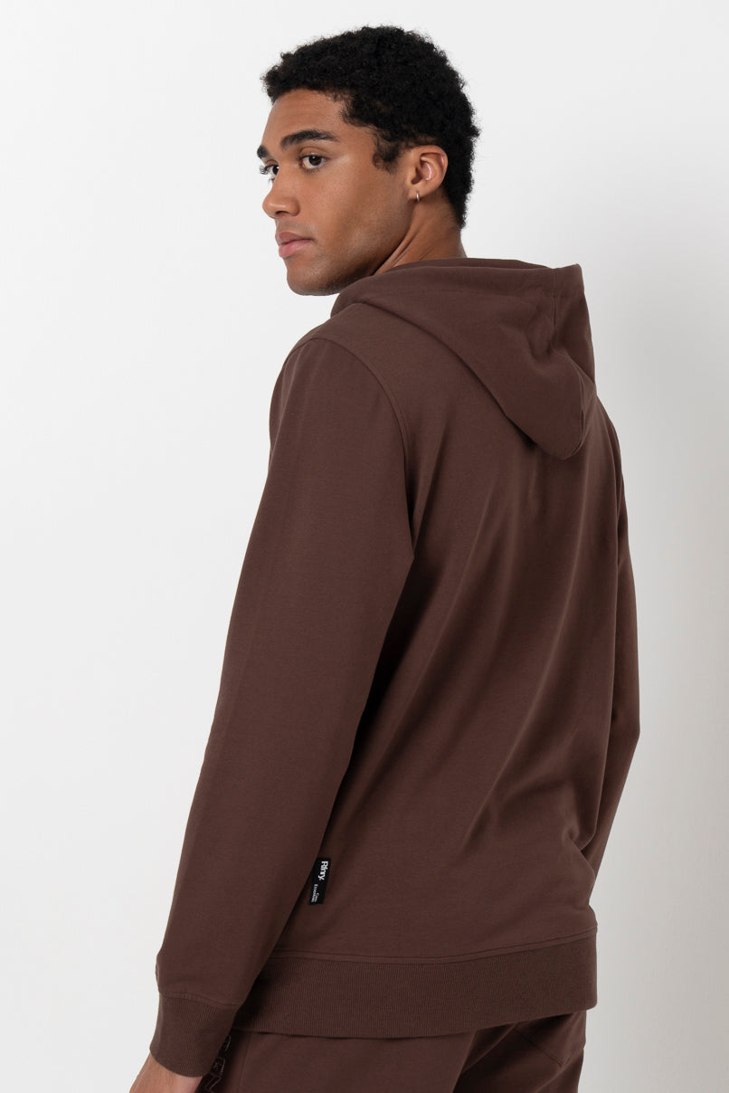 Statement Hoodie Chocolate