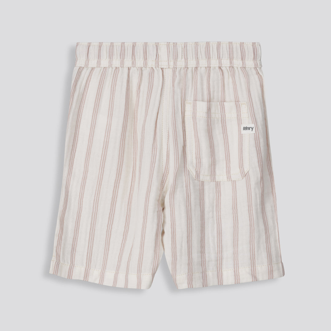 Boys Pull On Shorts Natural