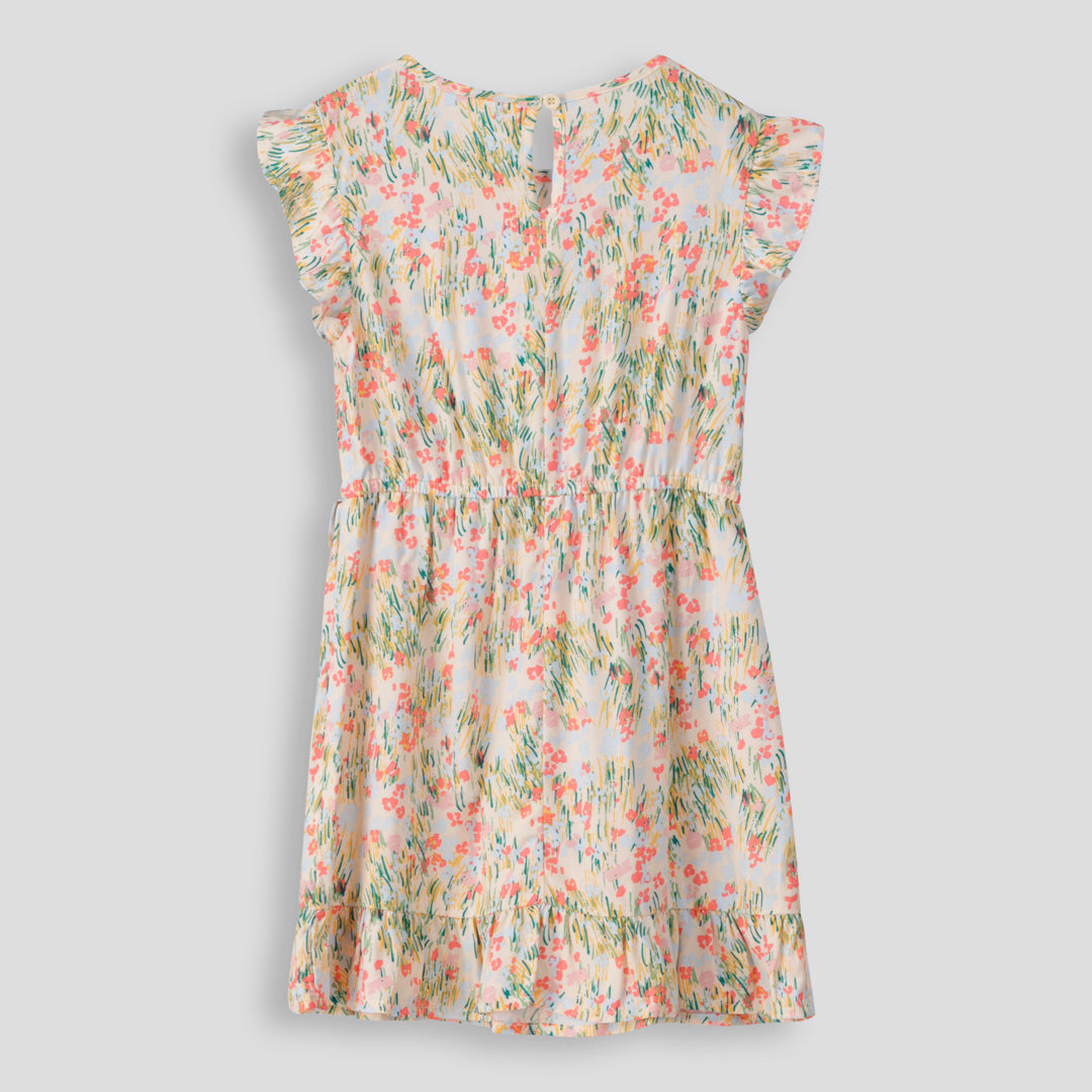 Girls Dress Beige