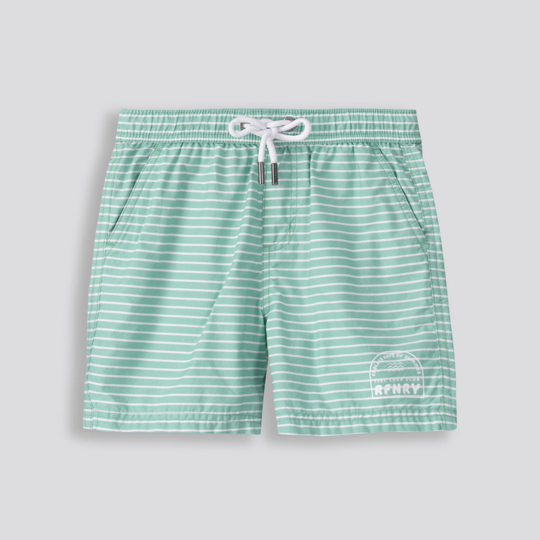 Boys Pool Shorts Mint