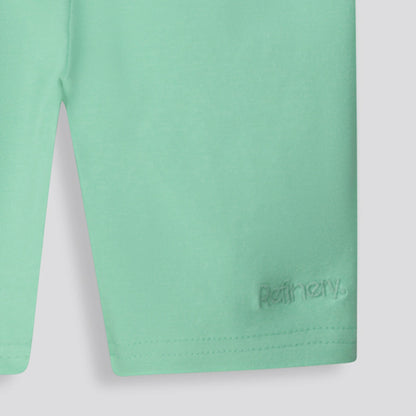 Girls Cycle Shorts Green