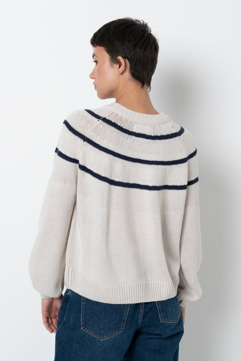 Striped Jumper Stone