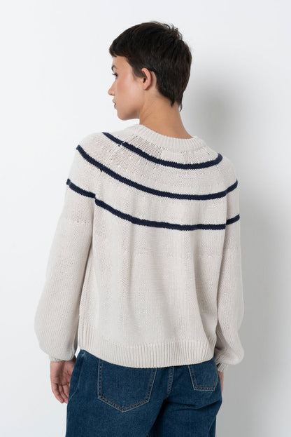 Striped Jumper Stone