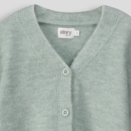 Girls Cardigan Sage