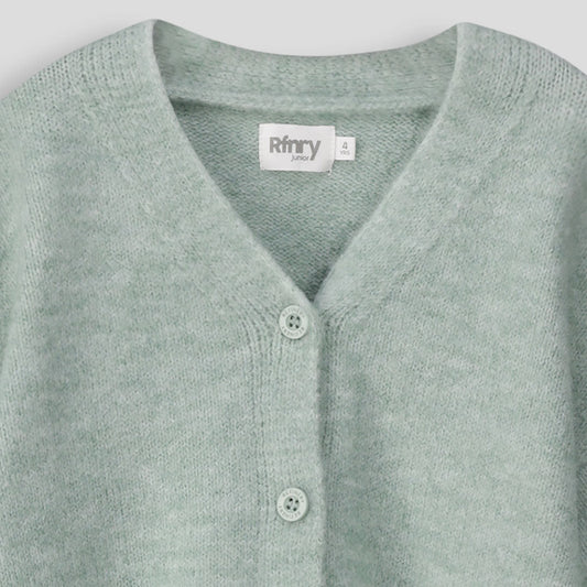 Girls Cardigan Sage