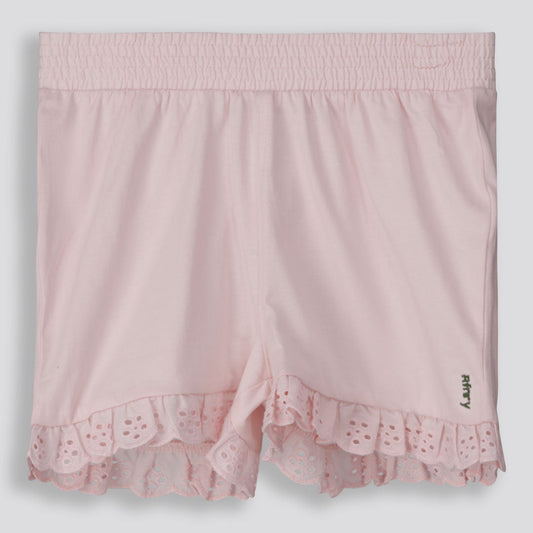 Girls Shorts Light Pink