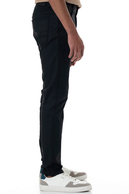 Rf02 Coated Skinny Jeans Black