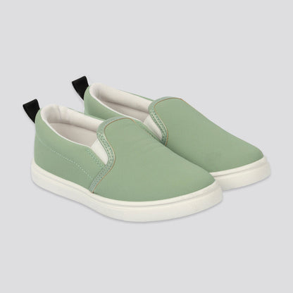 Girls Slip-On Sneakers Sage
