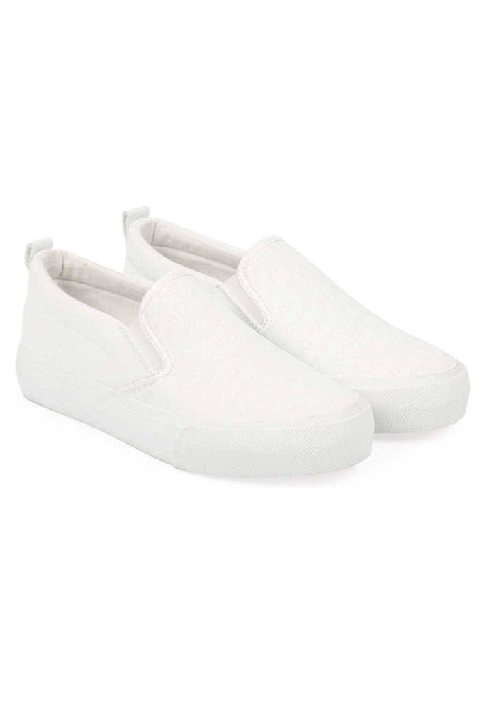 Embossed Slip-On Black