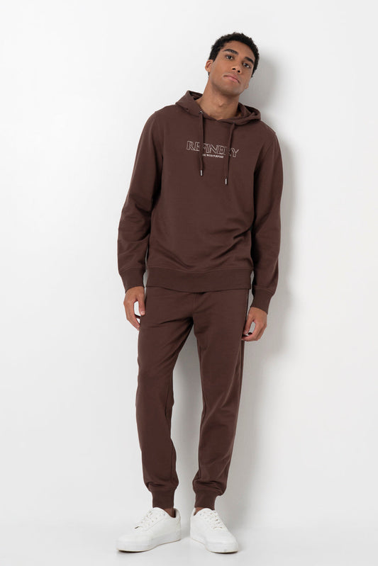 Statement Hoodie Chocolate