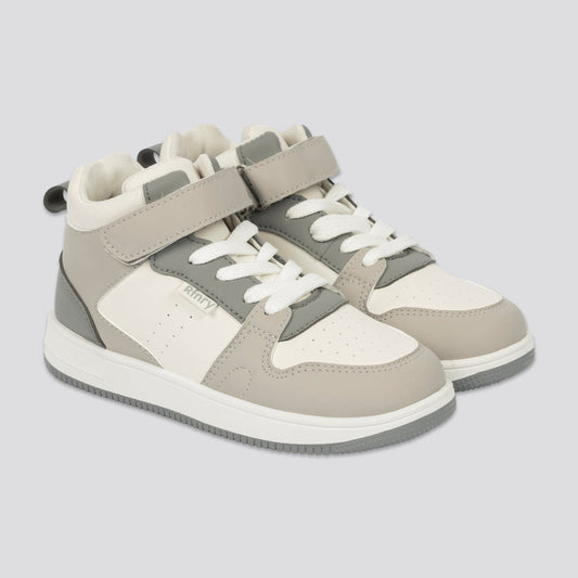 Boys Hi-Top Sneaker Stone