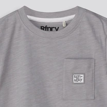 Pocket Tee Grey