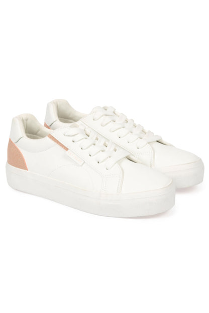 Classic Lace Up Sneaker White