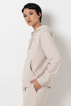 Premium Pocket Hoodie Stone