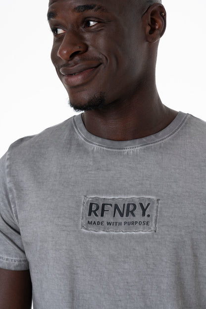 Organic Dye T-Shirt Grey