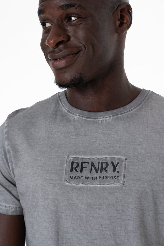 Organic Dye T-Shirt Grey